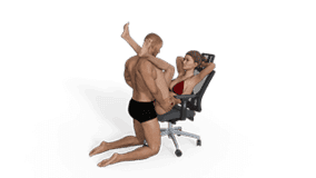 Crossed Butterfly Sex Position