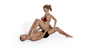 Pressed Cowgirl Sex Position