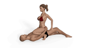 Lunging Cowgirl Sex Position