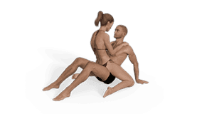Kneeling Cradle Sex Position