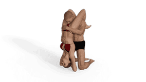 Kneeling Feedbag Sex Position