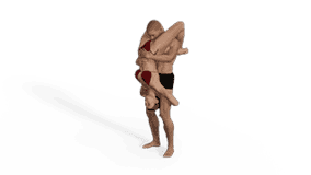 Standing Feedbag Sex Position