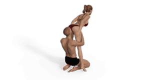 Leaning Butler Sex Position