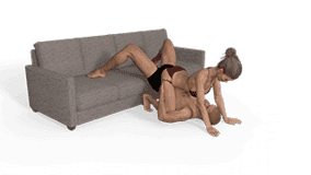 Inverted Doggy Sex Position