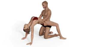 Bridged Guard Sex Position
