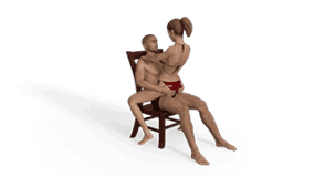 Lap Dance 180 Sex Position