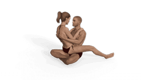 Lazy Lotus Sex Position