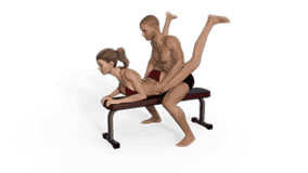 Sitting Wheelbarrow Sex Position