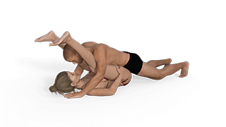 Folded Missionary Sex Position