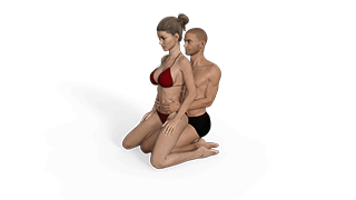 Kneeling Saint 180 Sex Position