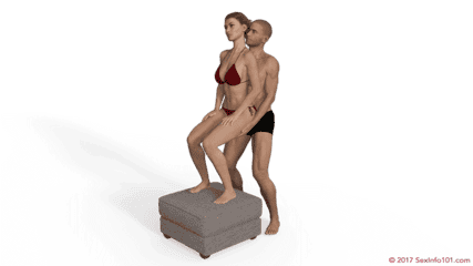 Raised Bodyguard Sex Position