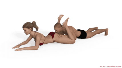 Lying Butler Sex Position