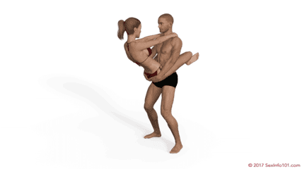 Wrapped Dancer Sex Position