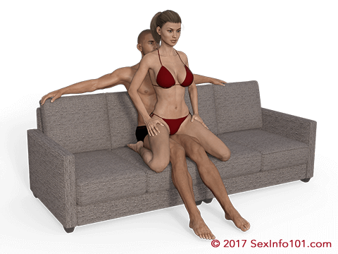 Kneeling Lap Dance Position